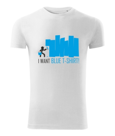 Blue t-shirt