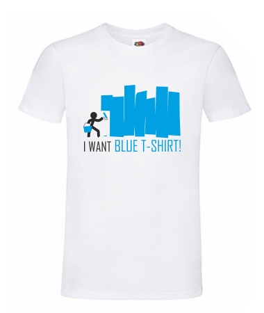 Blue t-shirt