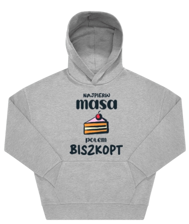 Najpierw masa potem biszkopt