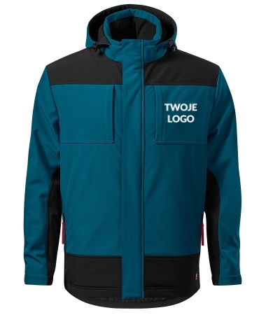 Zimowa kurtka Vertex z nadrukiem