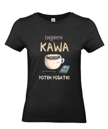 Dla księgowej - kawa i podatki
