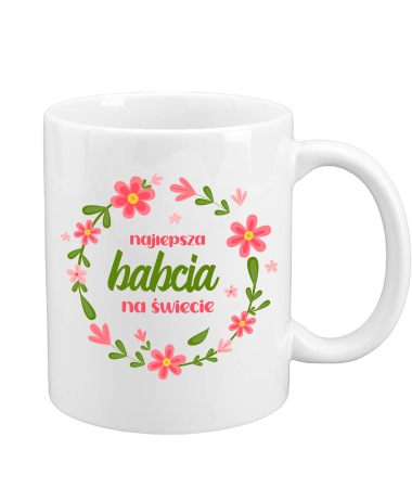 Najlepsza babcia [kwiaty]