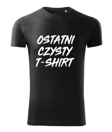 Ostatni czysty t-shirt